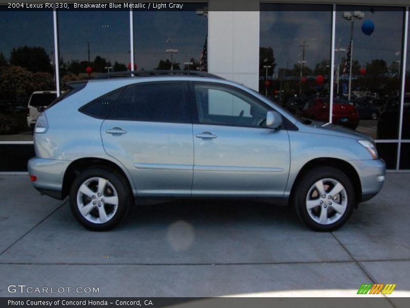 Breakwater Blue Metallic / Light Gray 2004 Lexus RX 330