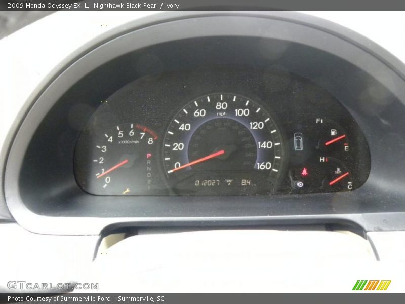 Nighthawk Black Pearl / Ivory 2009 Honda Odyssey EX-L