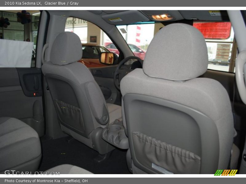 Glacier Blue / Gray 2010 Kia Sedona LX
