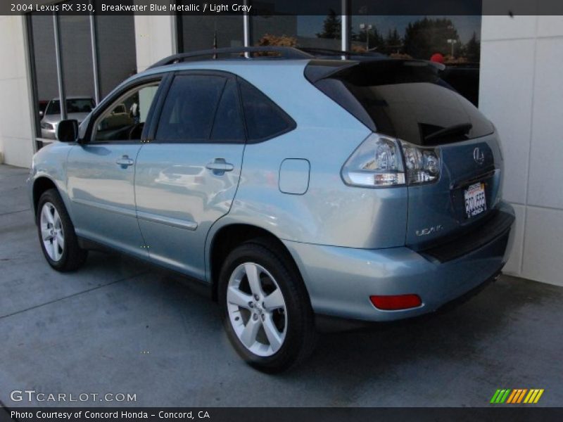 Breakwater Blue Metallic / Light Gray 2004 Lexus RX 330