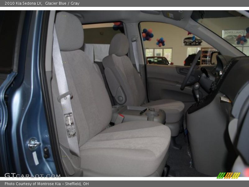 Glacier Blue / Gray 2010 Kia Sedona LX