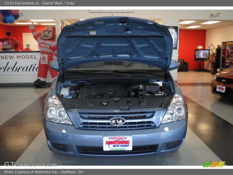 Glacier Blue / Gray 2010 Kia Sedona LX