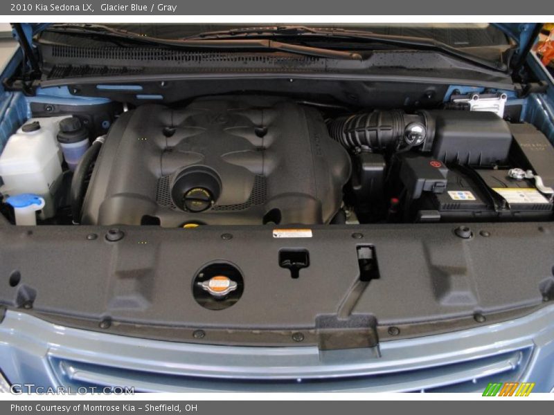 Glacier Blue / Gray 2010 Kia Sedona LX