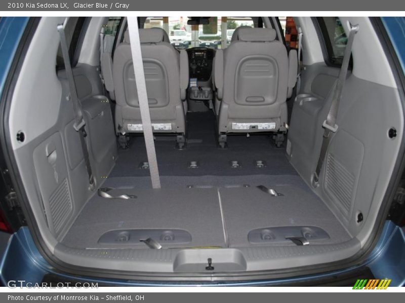 Glacier Blue / Gray 2010 Kia Sedona LX