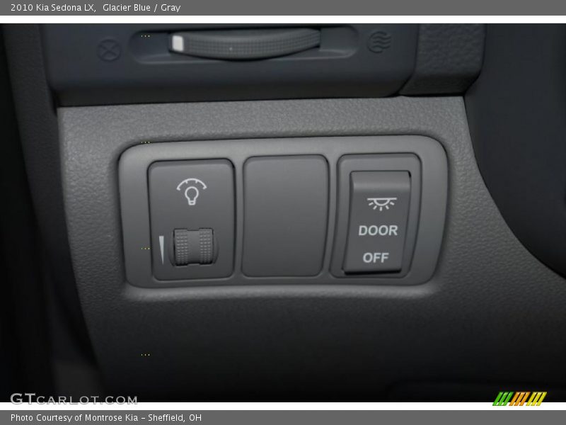 Glacier Blue / Gray 2010 Kia Sedona LX