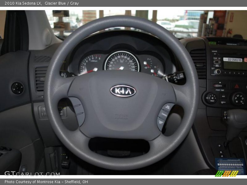 Glacier Blue / Gray 2010 Kia Sedona LX