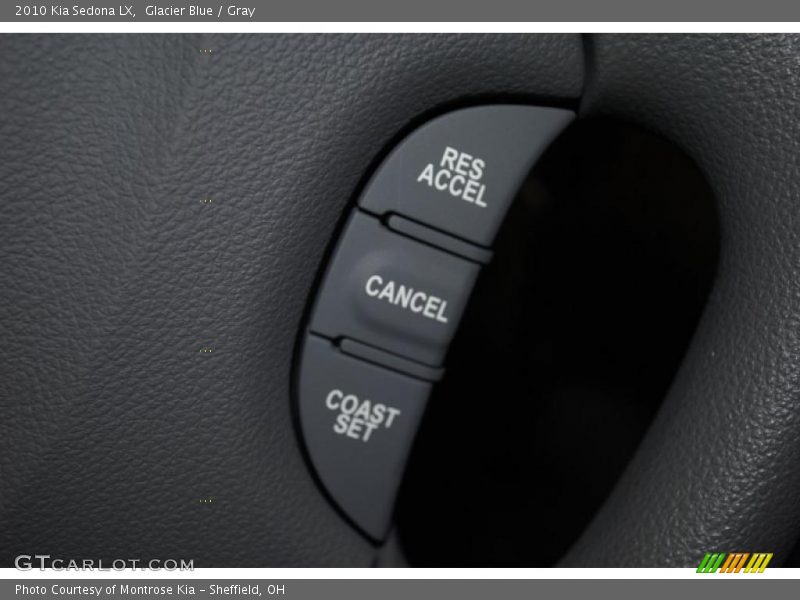 Glacier Blue / Gray 2010 Kia Sedona LX