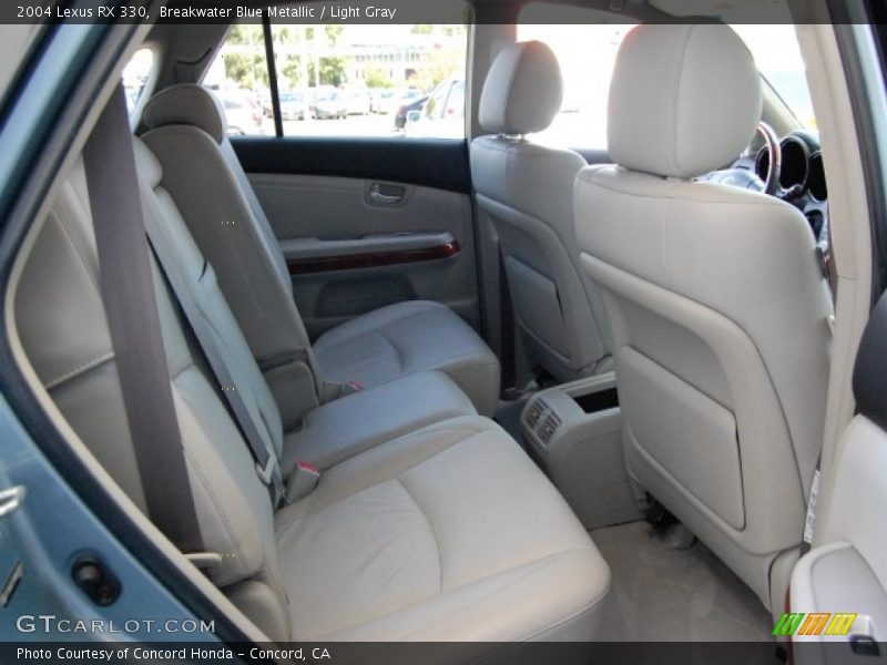 Breakwater Blue Metallic / Light Gray 2004 Lexus RX 330