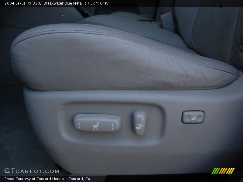 Breakwater Blue Metallic / Light Gray 2004 Lexus RX 330