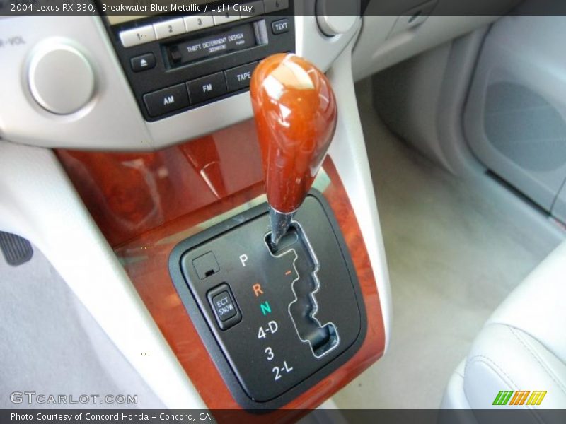 Breakwater Blue Metallic / Light Gray 2004 Lexus RX 330