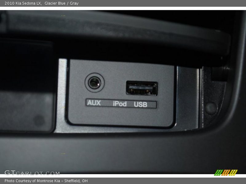 Glacier Blue / Gray 2010 Kia Sedona LX