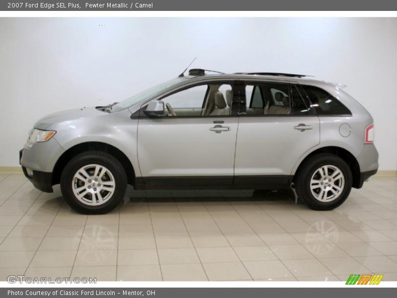 Pewter Metallic / Camel 2007 Ford Edge SEL Plus