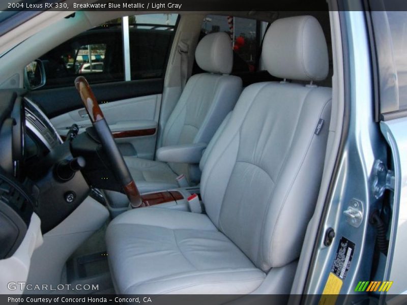 Breakwater Blue Metallic / Light Gray 2004 Lexus RX 330