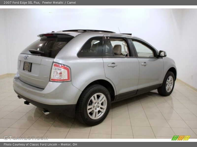 Pewter Metallic / Camel 2007 Ford Edge SEL Plus