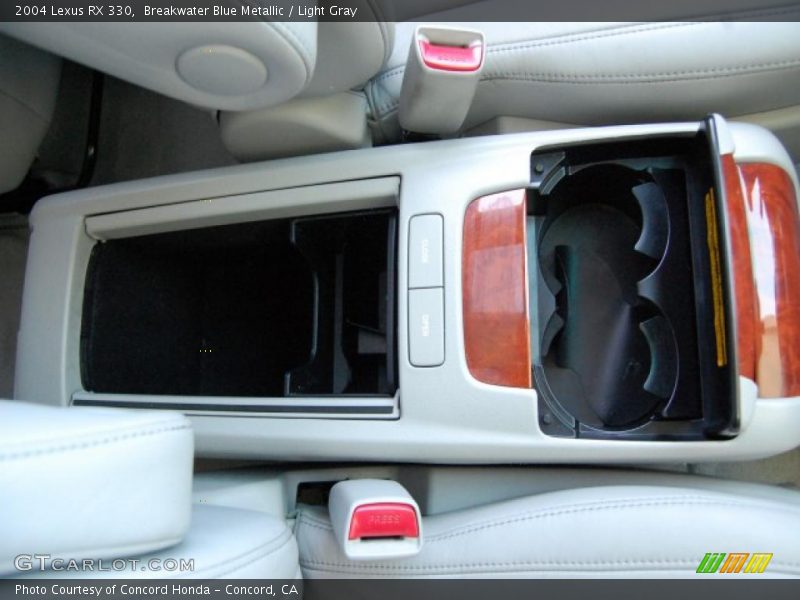 Breakwater Blue Metallic / Light Gray 2004 Lexus RX 330