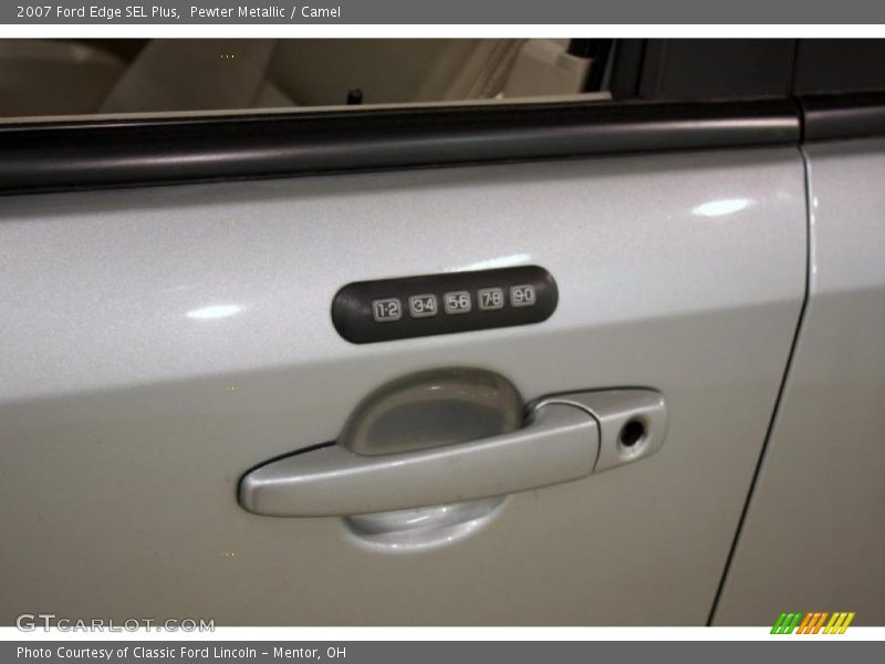 Pewter Metallic / Camel 2007 Ford Edge SEL Plus