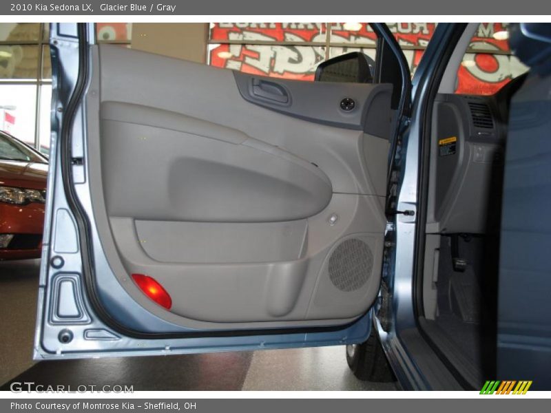 Glacier Blue / Gray 2010 Kia Sedona LX