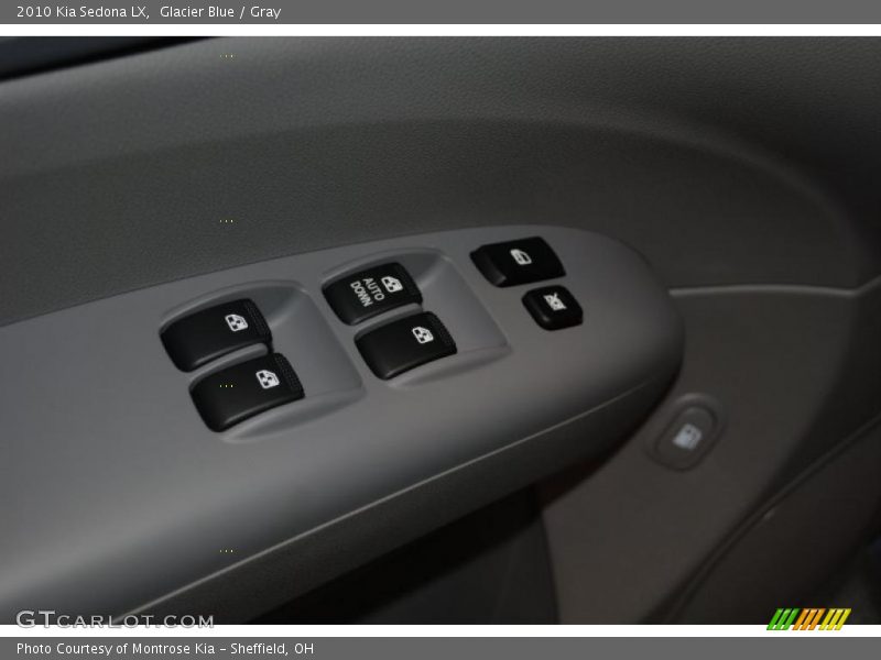 Glacier Blue / Gray 2010 Kia Sedona LX
