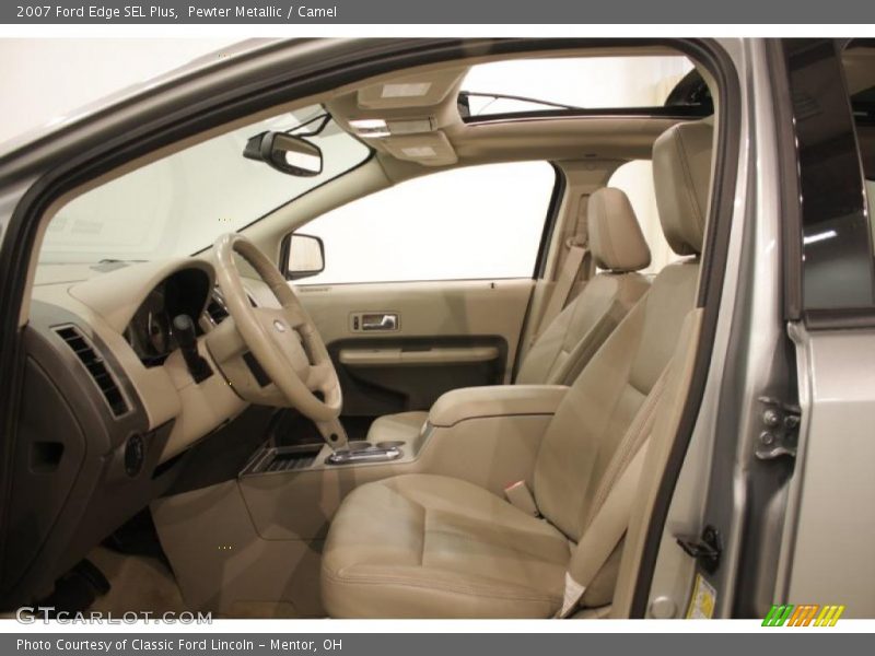 Pewter Metallic / Camel 2007 Ford Edge SEL Plus