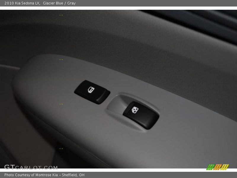 Glacier Blue / Gray 2010 Kia Sedona LX