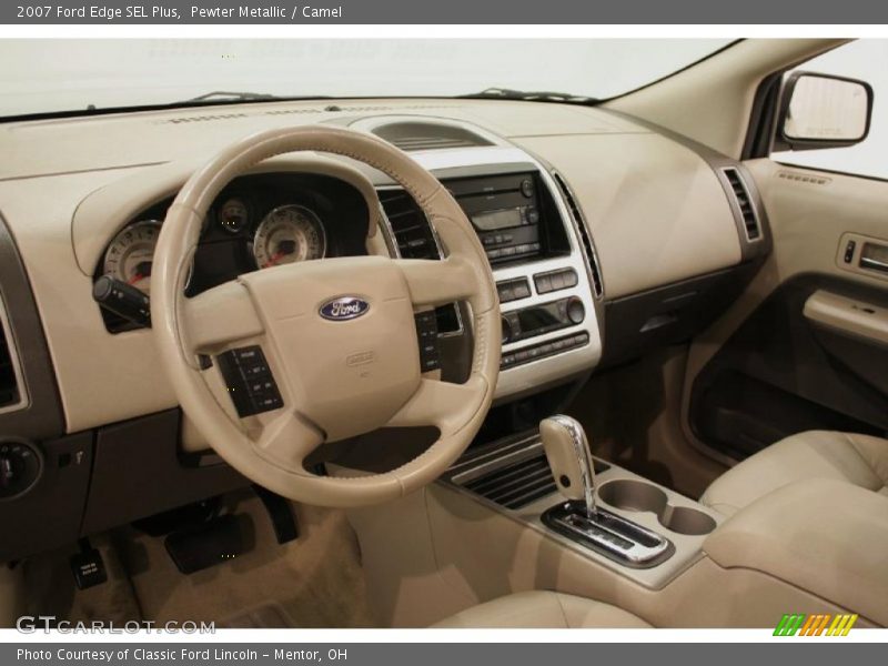 Pewter Metallic / Camel 2007 Ford Edge SEL Plus