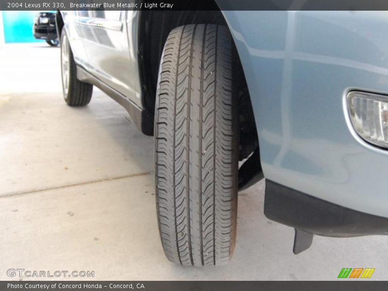Breakwater Blue Metallic / Light Gray 2004 Lexus RX 330