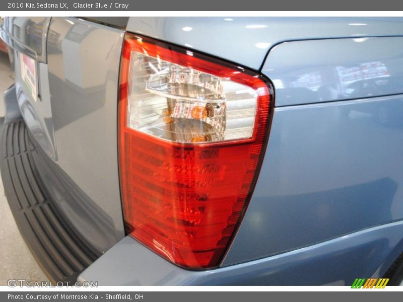 Glacier Blue / Gray 2010 Kia Sedona LX