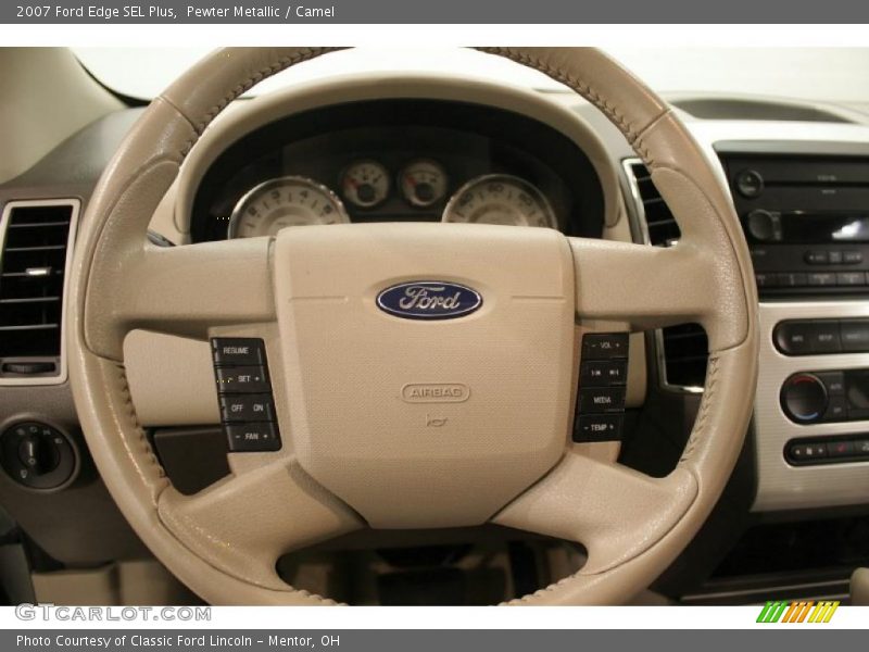 Pewter Metallic / Camel 2007 Ford Edge SEL Plus
