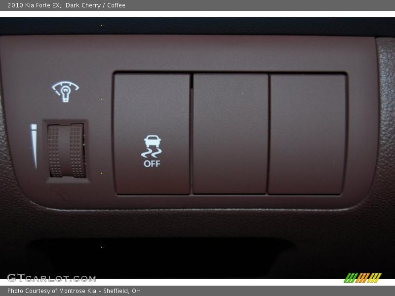 Dark Cherry / Coffee 2010 Kia Forte EX