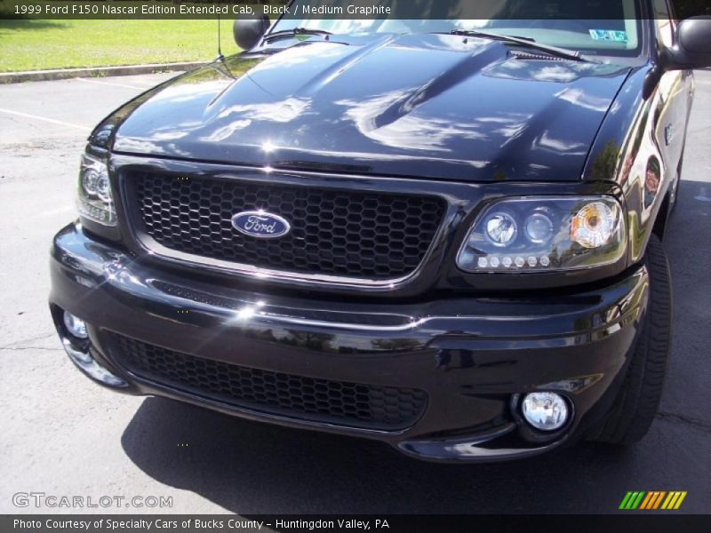 Black / Medium Graphite 1999 Ford F150 Nascar Edition Extended Cab
