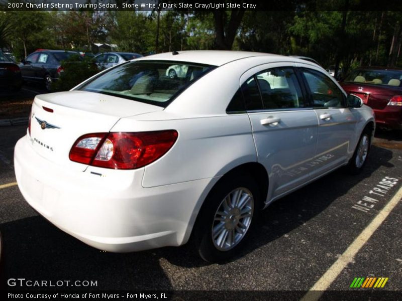 Stone White / Dark Slate Gray/Light Slate Gray 2007 Chrysler Sebring Touring Sedan
