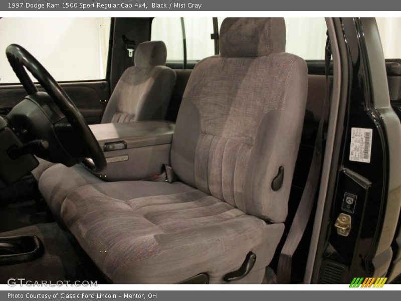 Black / Mist Gray 1997 Dodge Ram 1500 Sport Regular Cab 4x4