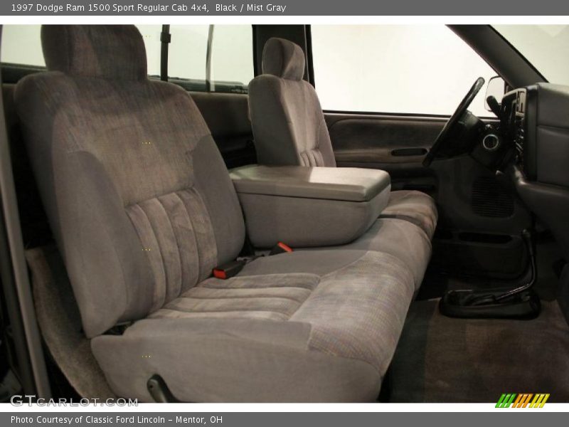 Black / Mist Gray 1997 Dodge Ram 1500 Sport Regular Cab 4x4