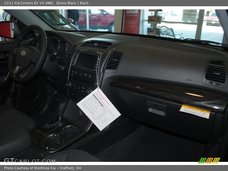 Ebony Black / Black 2011 Kia Sorento EX V6 AWD