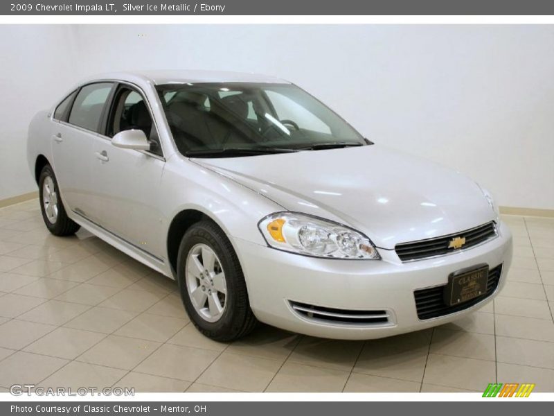 Silver Ice Metallic / Ebony 2009 Chevrolet Impala LT