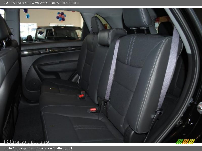 Ebony Black / Black 2011 Kia Sorento EX V6 AWD