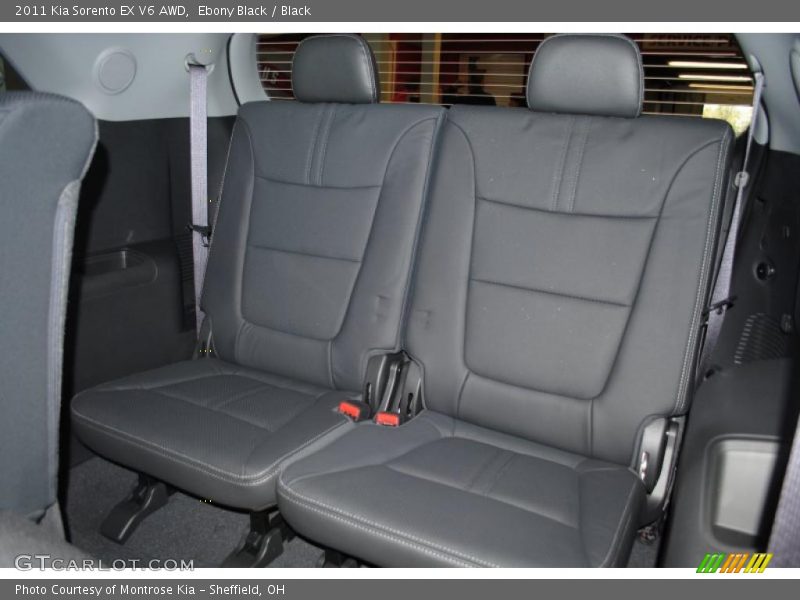 Ebony Black / Black 2011 Kia Sorento EX V6 AWD