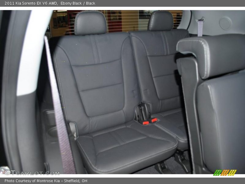 Ebony Black / Black 2011 Kia Sorento EX V6 AWD