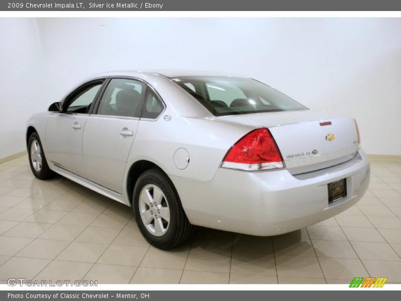 Silver Ice Metallic / Ebony 2009 Chevrolet Impala LT