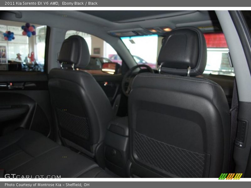 Ebony Black / Black 2011 Kia Sorento EX V6 AWD