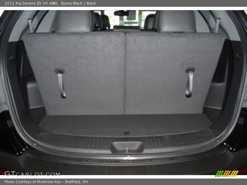 Ebony Black / Black 2011 Kia Sorento EX V6 AWD