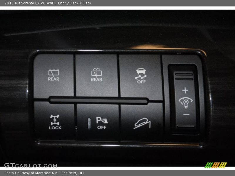 Ebony Black / Black 2011 Kia Sorento EX V6 AWD