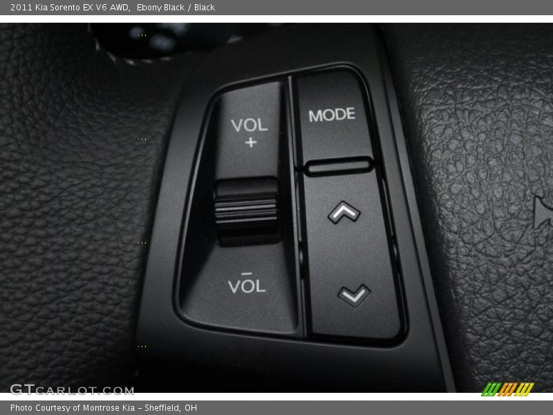 Ebony Black / Black 2011 Kia Sorento EX V6 AWD