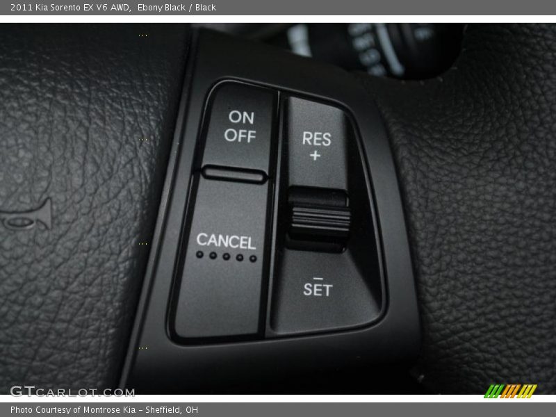 Ebony Black / Black 2011 Kia Sorento EX V6 AWD