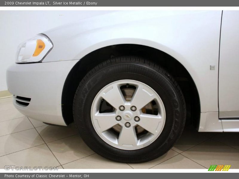 Silver Ice Metallic / Ebony 2009 Chevrolet Impala LT