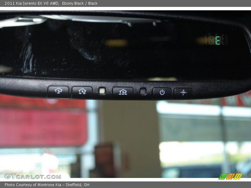 Ebony Black / Black 2011 Kia Sorento EX V6 AWD