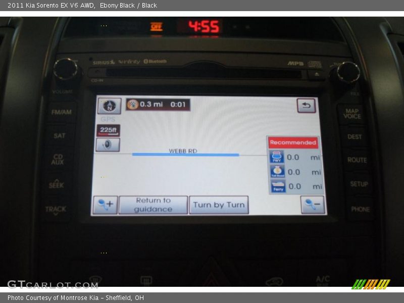 Ebony Black / Black 2011 Kia Sorento EX V6 AWD