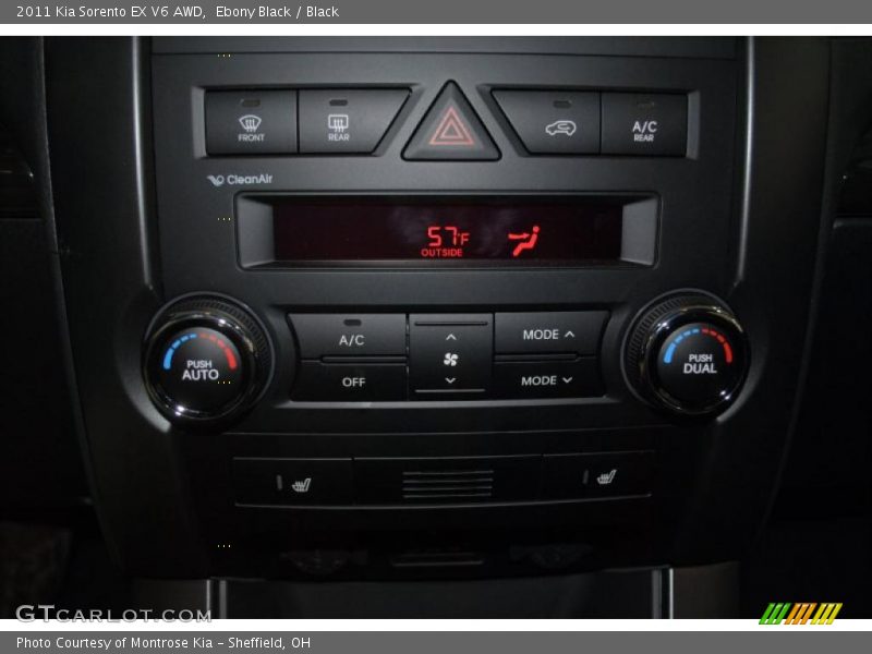 Ebony Black / Black 2011 Kia Sorento EX V6 AWD