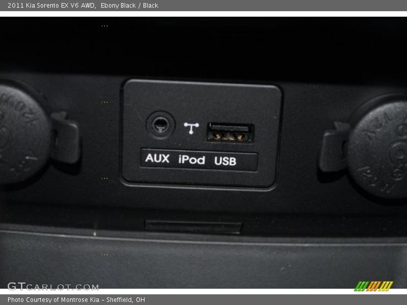 Ebony Black / Black 2011 Kia Sorento EX V6 AWD