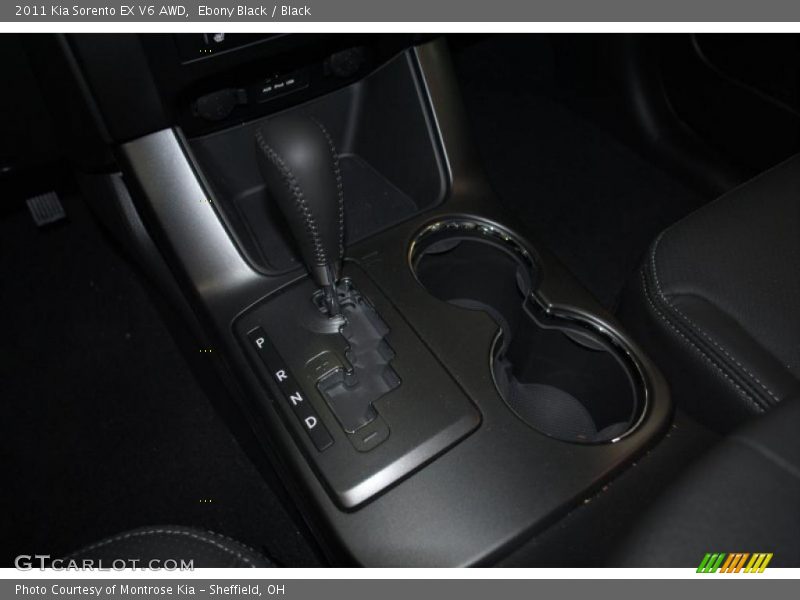 Ebony Black / Black 2011 Kia Sorento EX V6 AWD